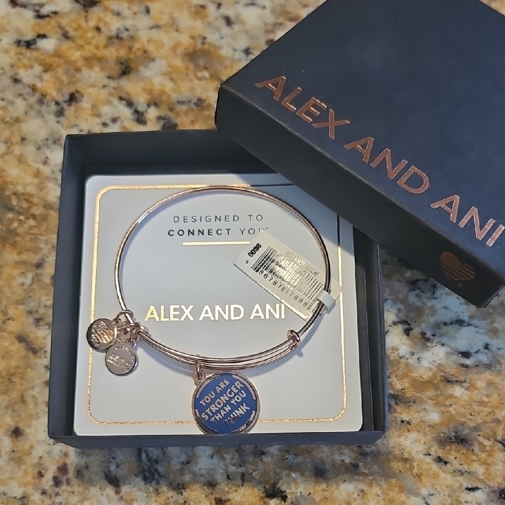 Alex and Ani Rose Gold Bangle Bracelet
